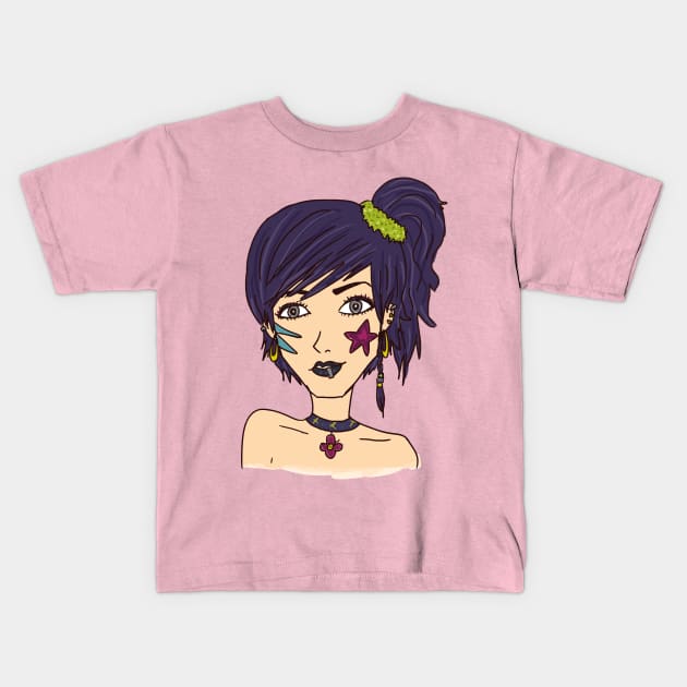 Starla Anne Kids T-Shirt by kaela